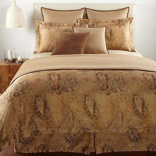 Amazon Com Lauren By Ralph Lauren Verdonnet Paisley Camel King