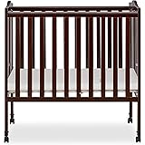 dream on me full size 2 in 1 folding stationary side crib