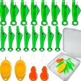 10 pcs Needle Threader Set: Fish Type for Sewing Machines (Compatible Only with Side-Threading Machine Needles) &amp; Simple Hand Sewing Threaders