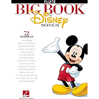 The Big Book of Disney Songs Songbook: Flute book cover