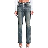 YMI Jeans Women's Wannabettabutt Mid Rise Bootcut Jeans