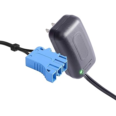 12V Charger for Peg Perego Kids Ride On Car, 12 Volt Battery Charger Works with Peg-Perego John Deere Ground Force Tractor John Deere Gator XUV Gaucho Rock'in