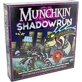 Steve Jackson Games Munchkin Shadowrun | Cyberpunk Fantasy Card Board Game Humorous and Strategic For 3 to 6 Players Ages 14+