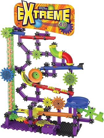 Amazon 知育玩具 マーブルマニア エクストリーム 4 0 ビー玉 ころがし おもちゃ 6歳から ピタゴラスイッチ スロープトイ おもちゃ