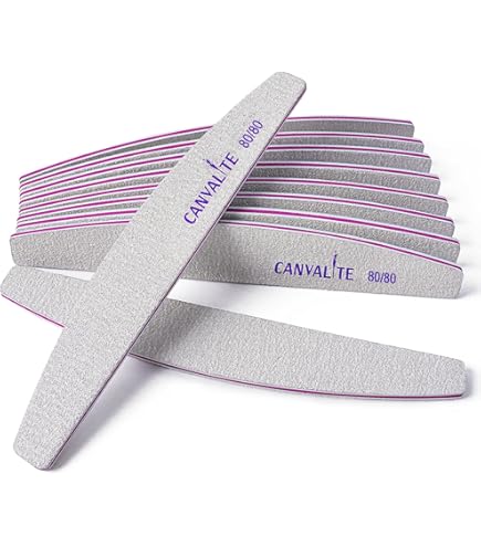 Amazon.com : Beauty Secrets Zebra Banana Nail File Medium 100/180