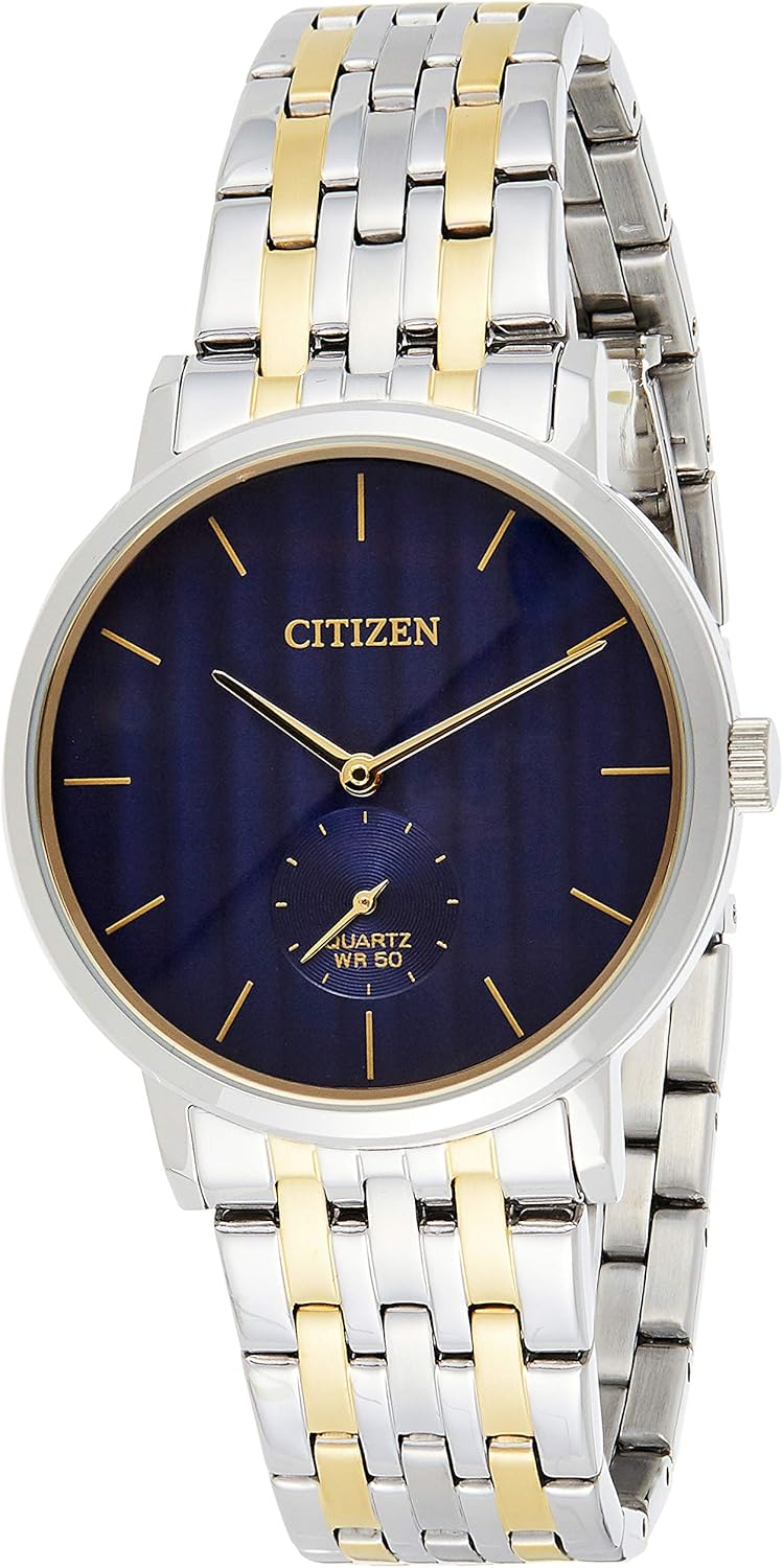 Amazon.com: Citizen Analog Blue Dial Men's Watch-BE9174-55L: Watches