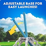 Blue Marble NATIONAL Air Rocket Launcher Toy Glow 30 Meters view 4