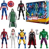Marvel Massive Super-Hero 8-Figure Multipack | 6-Inch Action Figure Set for Kids, Ages 4+ (Amazon Exclusive)