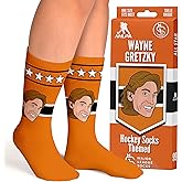 Major League Socks - NHL All Stars - Various Players - Hockey Fan Holiday Gift Unisex Apparel (Size 7-13)