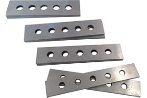 HHIP 3900-3004 4 Pair Precision Parallel Set, 3/16" Size, Steel