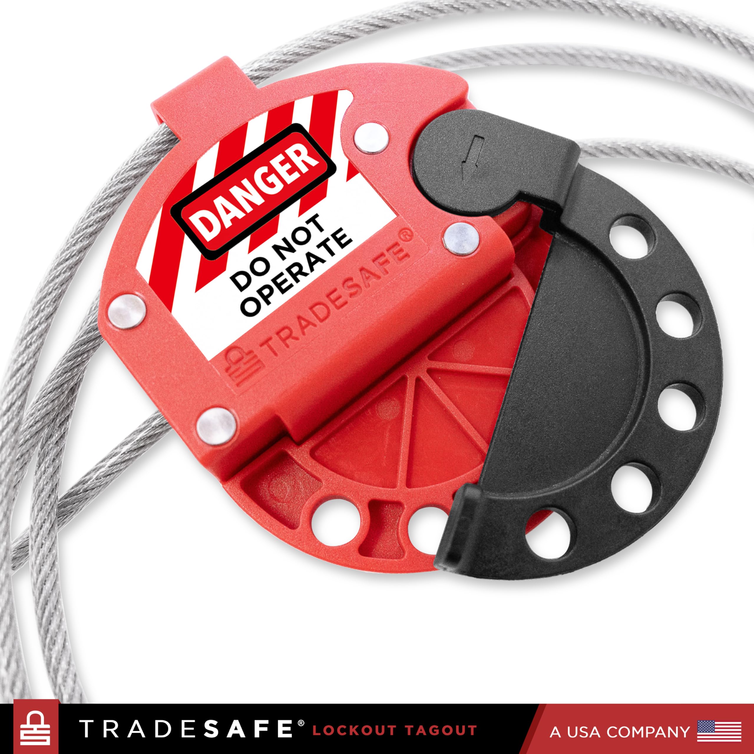 Mua TRADESAFE Lockout Tagout Cable Lock - 6ft Adjustable Cable Lockout ...
