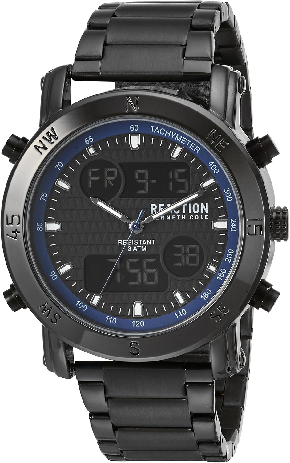 kenneth cole reaction analog digital watch manual