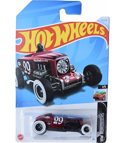 Hot Wheels HW 4 Trac, HW 55 Race Team 5/5 [White] 159/250 : Amazon