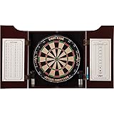 Viper Hudson Sisal/Bristle Steel Tip Dartboard & Cabinet Bundle