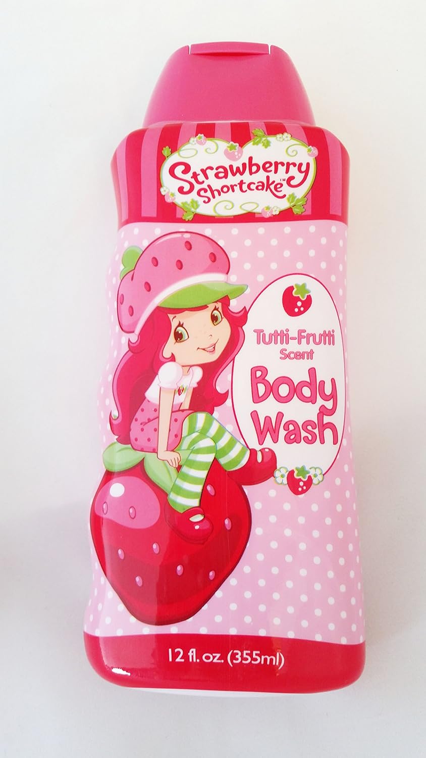 Strawberry Shortcake 4 pc Set Body Wash Conditioning Shampoo Hand Soap