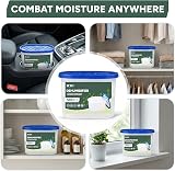 Zuvo 500ml Dehumidifier Pack of 10 | Disposable Moisture Absorbers view 4