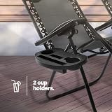 LIVIVO Set of 2 Clip On Cup Holders for Sun Lounger & Camping Chair view 4