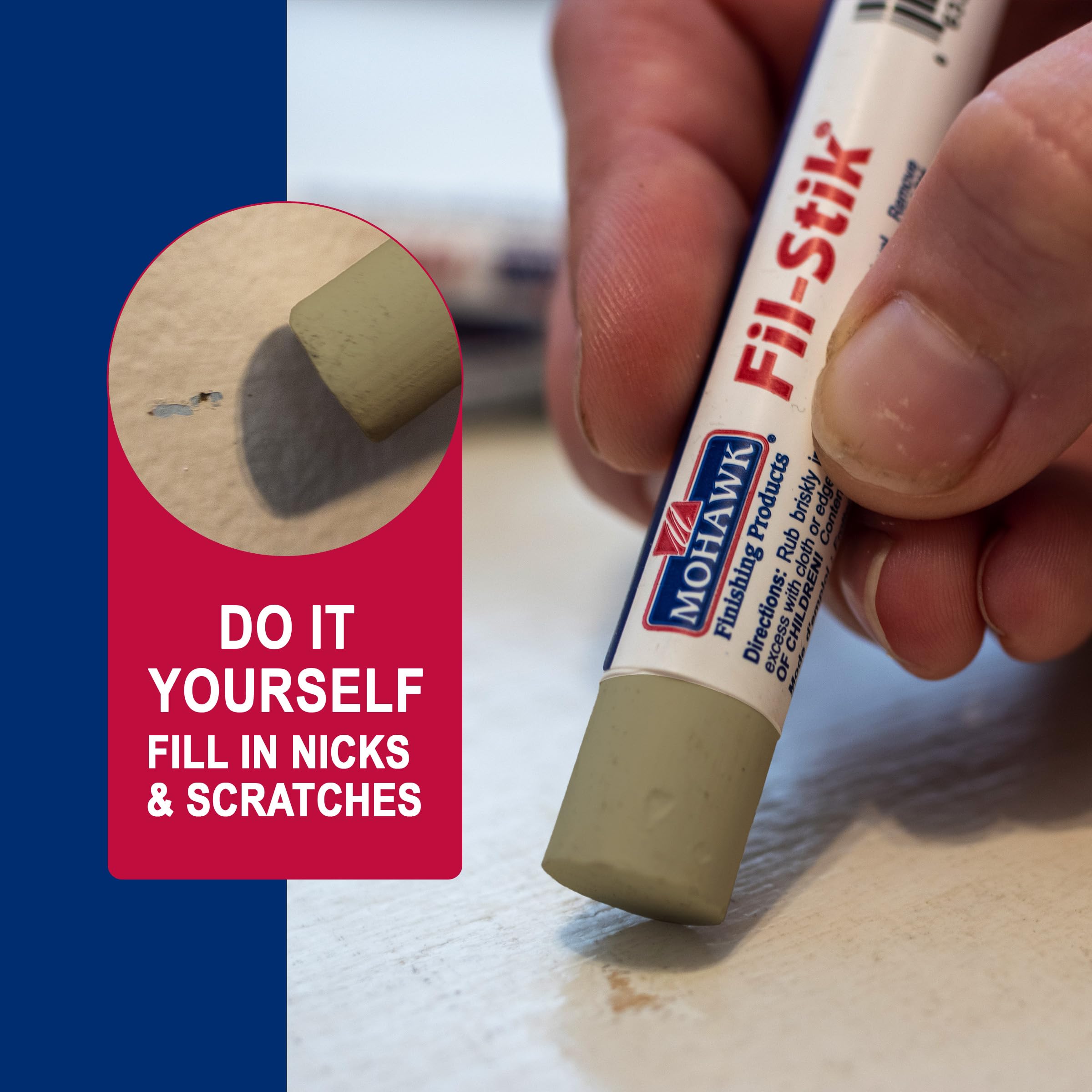 MOHAWK Finishing Products Fill Stick (FilStik) Putty Stick For Wood