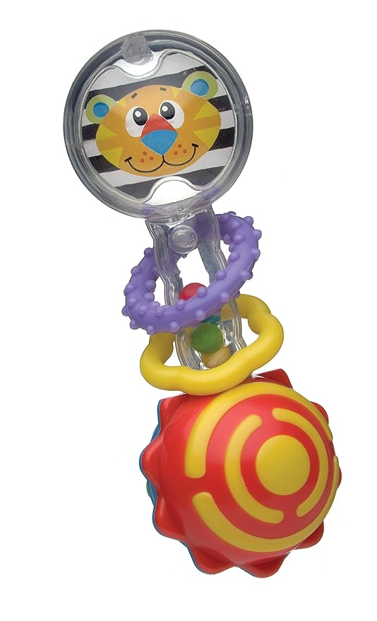playgro twisting barbell rattle