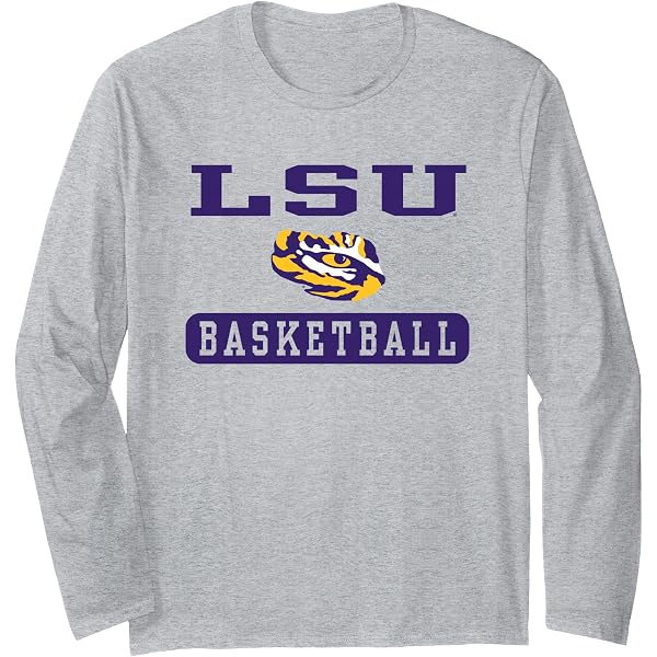 Amazon.com: LSU Tigers Track & Field Logo Officially Licensed Long Sleeve T- Shirt : Sports & Outdoors