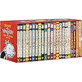 A Library of a Wimpy Kid 1-22 Boxed Set for Kids,22 Books Complete Collection Series, Paperback Edition for Children