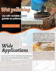 Panfreet 3 Step Diamond Polishing Pads