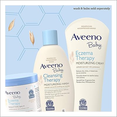 aveeno baby eczema therapy wash