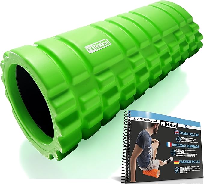 Foam Roller Per Automassaggio | Rullo Schiuma 30x8 Cm | Rilascio Miofasciale - Foto 7