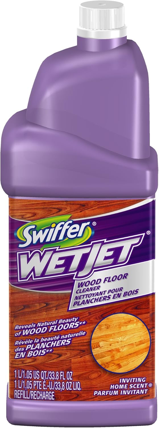 Swiffer Wetjet Wood Floor Cleaner Solution, 1liter, 2.5
