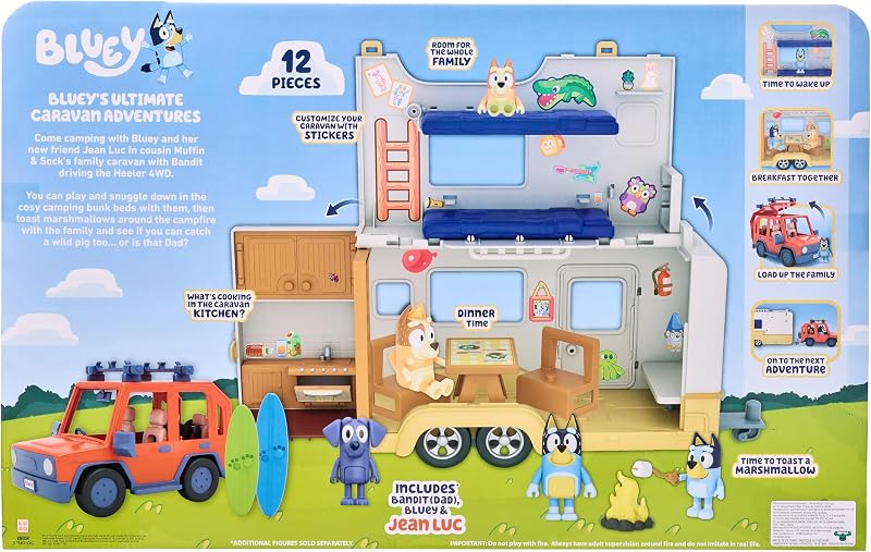 Conjunto de Caravana com Figuras de 6,3-7,6 cm