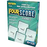 Teacher Created Resources Four Score: Phonics Card Game