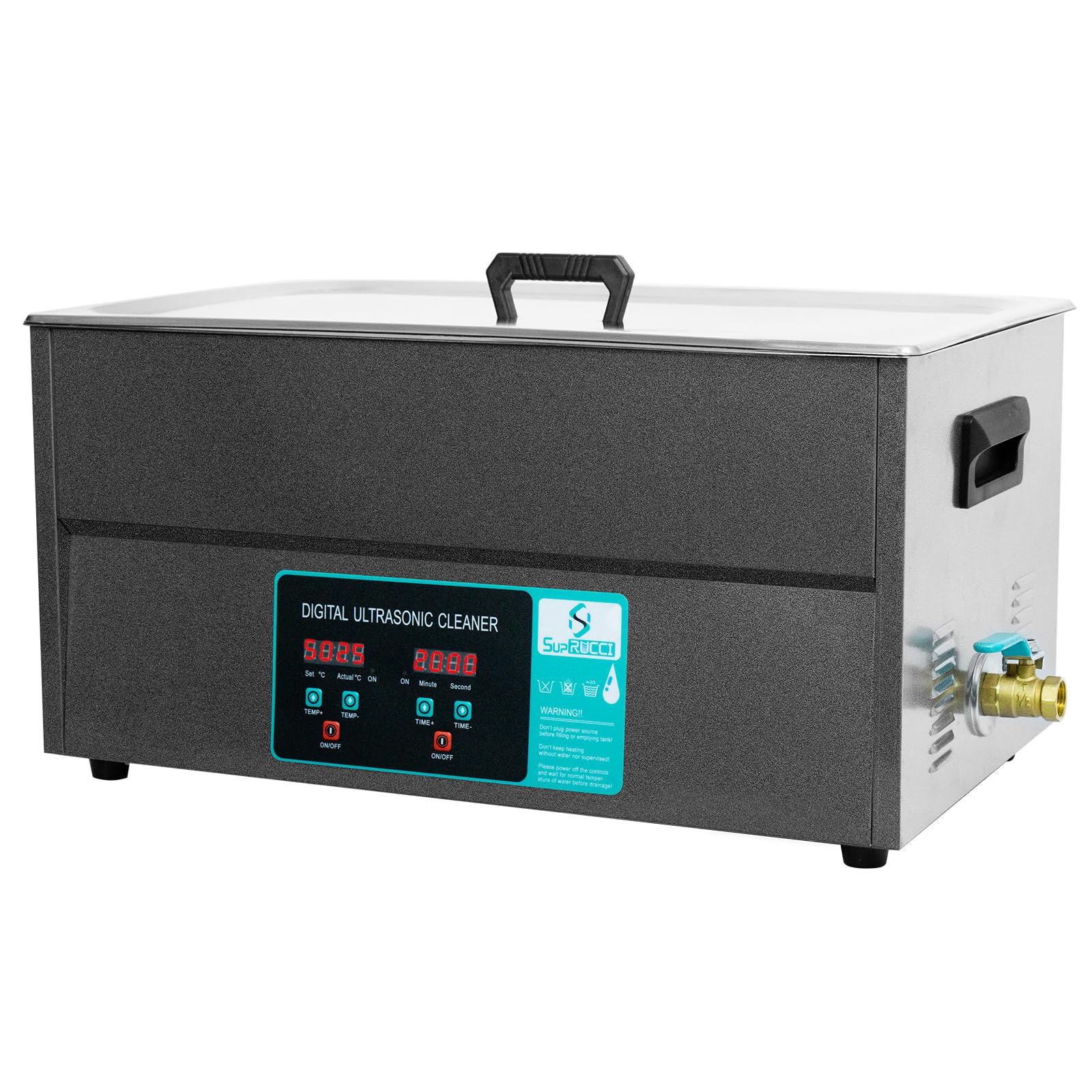 SupRUCCI Ultrasonic Cleaner 20L 480w High Power