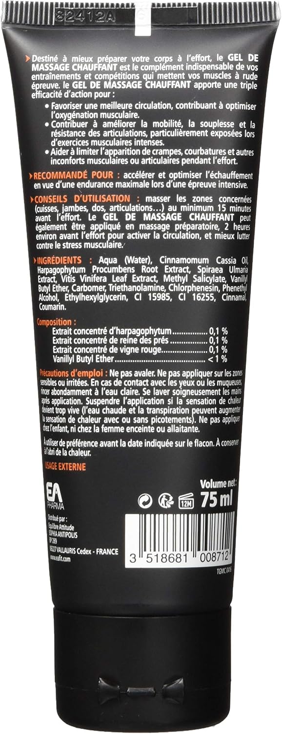 Eafit Warming Massage Gel - 75 ml - Image 3