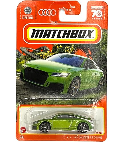 Amazon.com: Matchbox 2019 Audi TT RS Coupe, Global Series 4/12