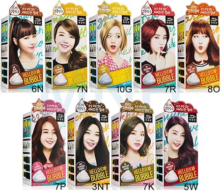 Amazon Co Jp Miseenscene ミジャンセン Girl S Dayヘアカラー ハローバブル 6n 海外直送品 ドラッグストア