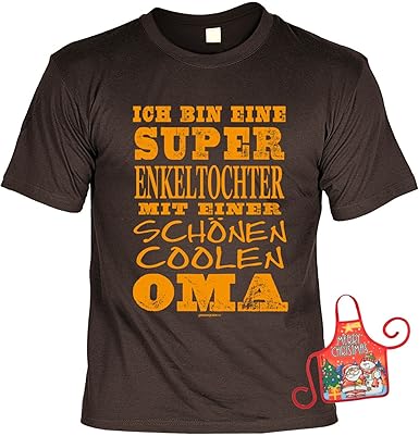 Enkel Oma Set Lustiges Sprüche T Shirt Minischürze
