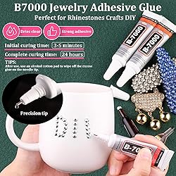 Resin Rhinestones for Crafting with B7000 Jewelry
