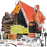 48 Hour Survival Kit - 228 Pieces Survival Gear and Supplies, 45L Go Bag Emergency Backpack, First Aid, Water Filter, Food, Tools, Tent, Camping Essentials, Emergency Preparedness - The Solo