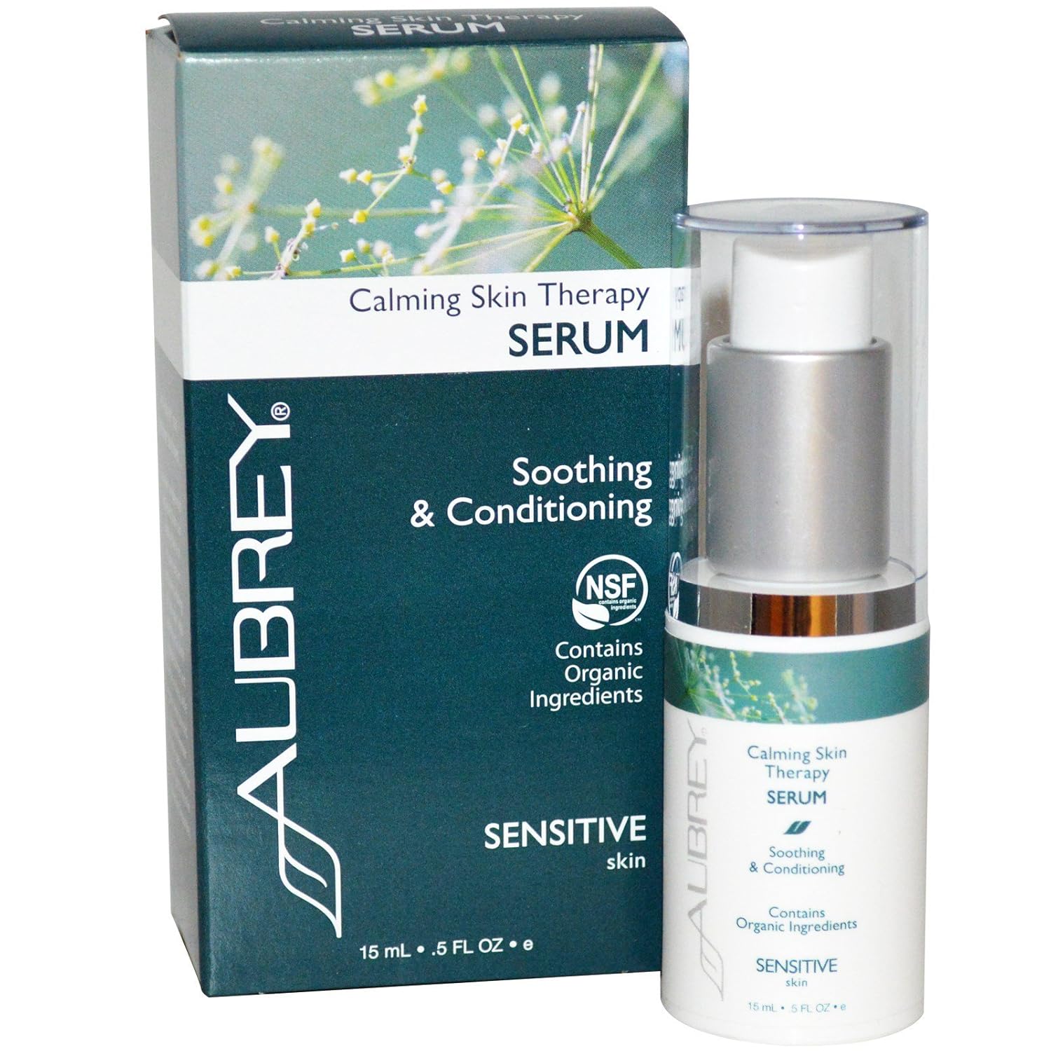 Calming Skin Therapy Serum with Aloe & 0.5 fl oz Serum