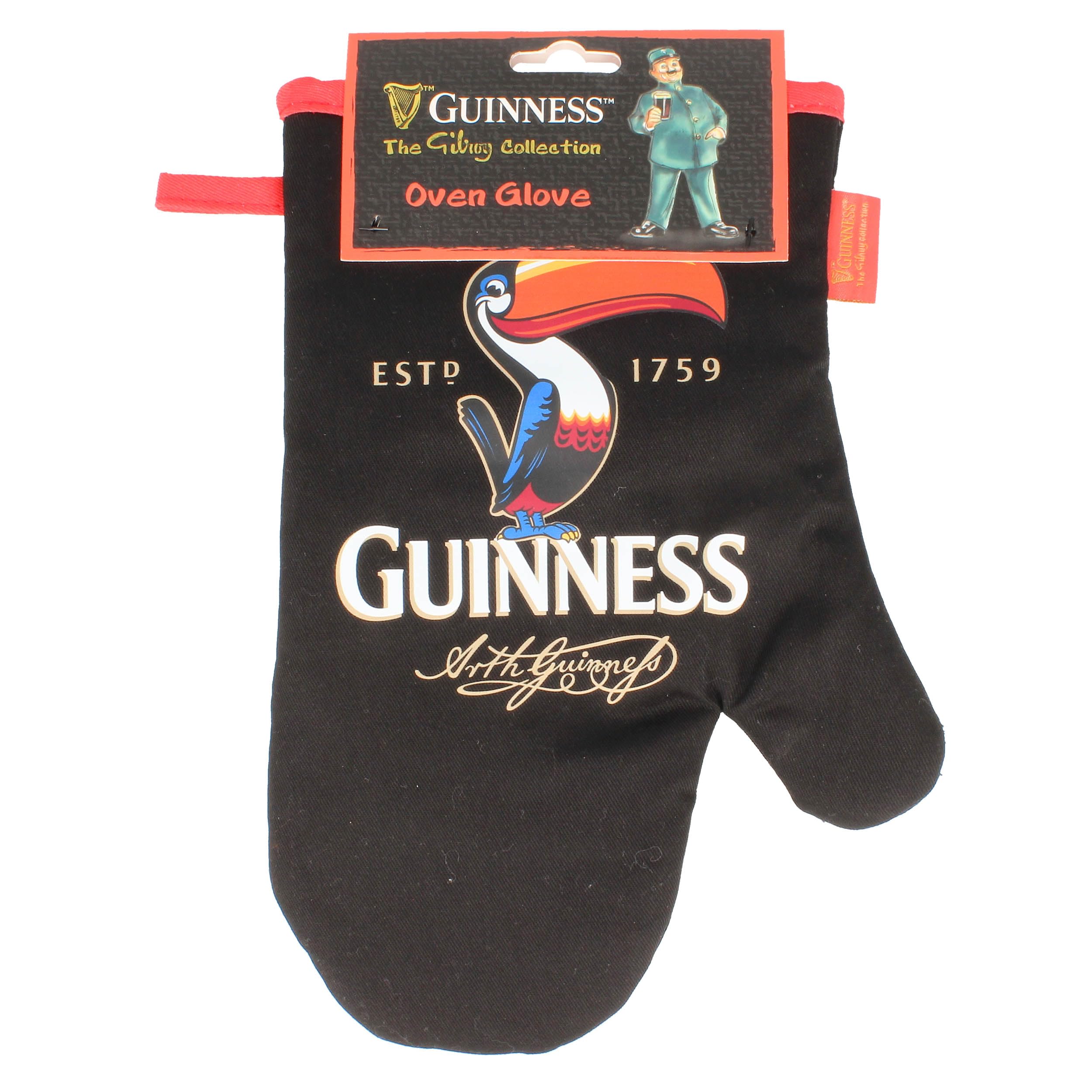 Genuine Licensed Guinness Oven Glove Toucan