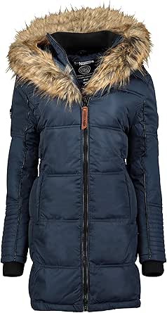 Geographical Norway Dames winterjas parka jas bontcapuchon capuchon Cora IMS met UD Beanie S M L XL XXL, Debby Taupe, M Geographical Norway Dames winterjas parka jas bontcapuchon capuchon Cora IMS met UD Beanie S M L XL XXL, Debby Taupe, M