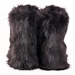 Valpeak Snow Boots for Women 2023 Furry Boots