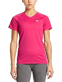Mission Women's VaporActive Alpha Short Sleeve V-Neck T-Shirt