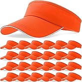 24 Pcs Visor Bulk for Women Sun Hat Visors Hats Sports UV Protection Visor Hat for Men Tennis Baseball Golf Caps Bulk