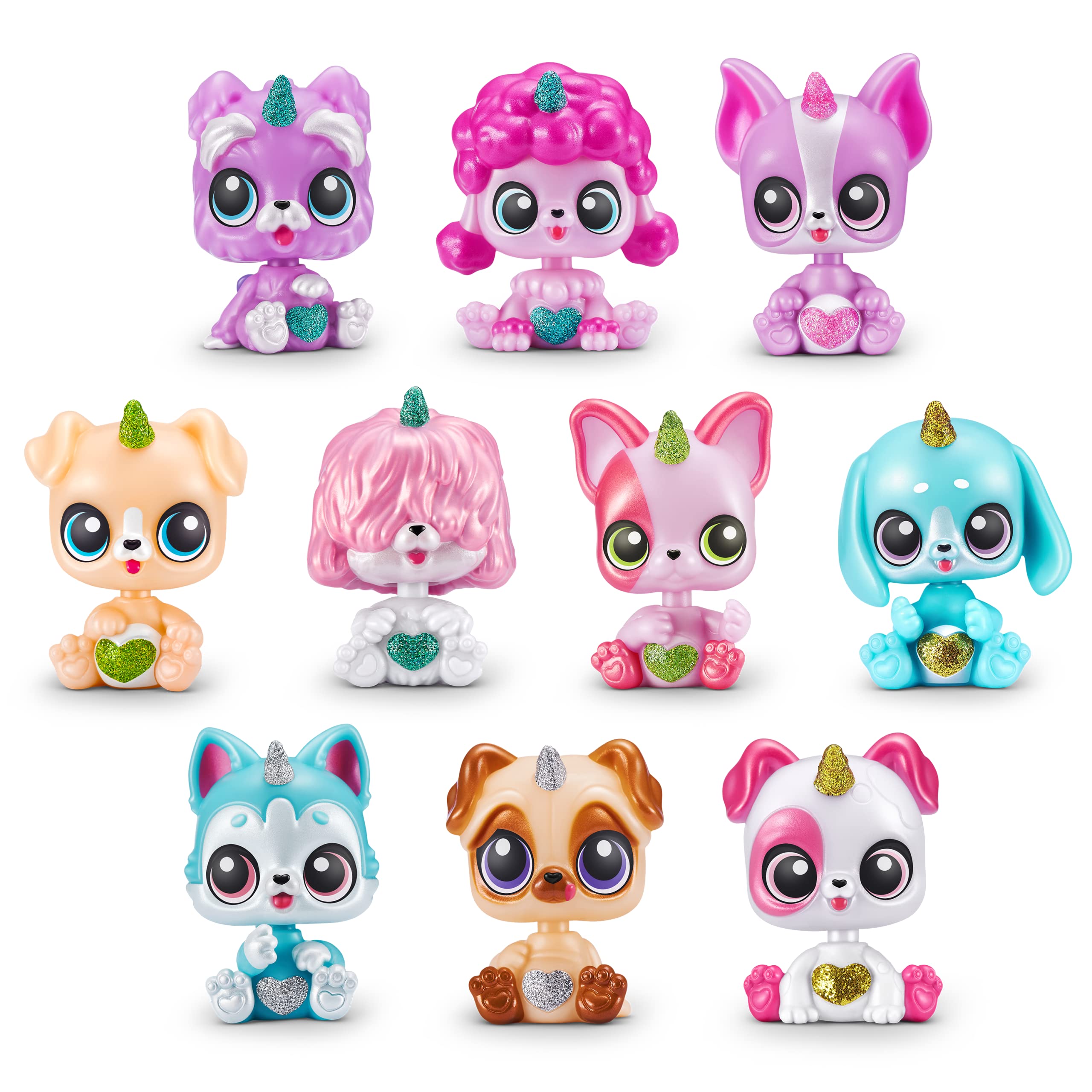 Rainbocorns Pocket Puppycorn 3 Pack by ZURU Toy Puppy Dog Mini Unboxing Girls Gifting