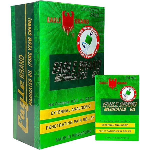 Amazon.com: Eagle Brand Natural Medicated Oil for Muscle Aches and