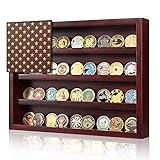 TJWZXX Challenge Coin Holder Display Case Wall