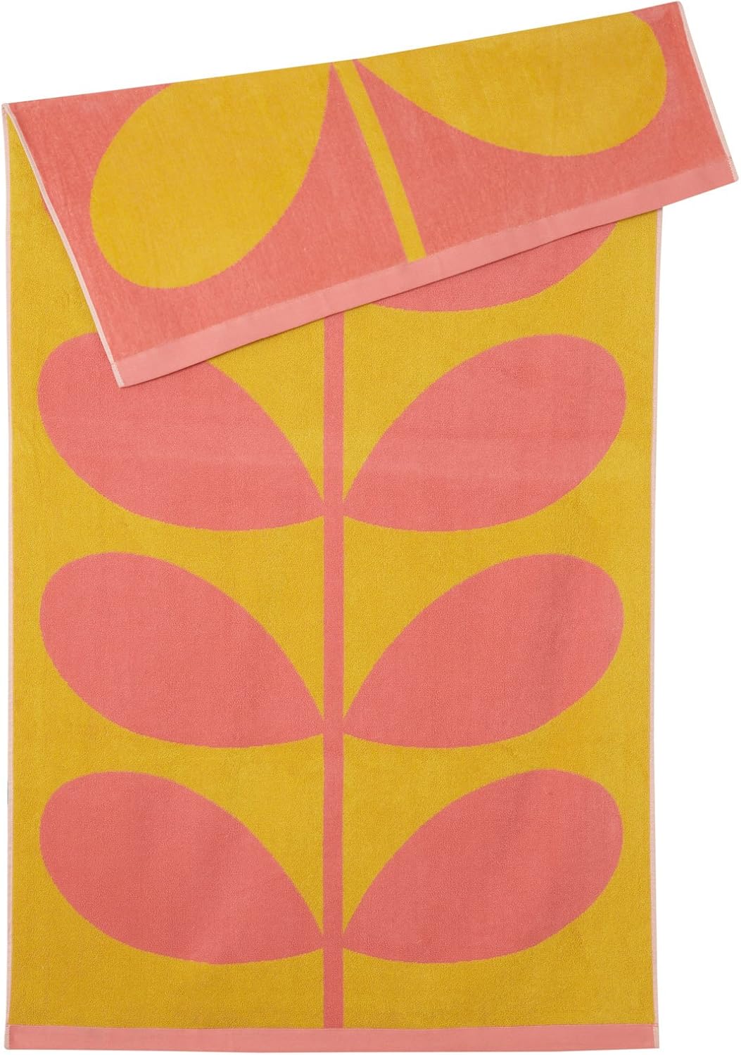 Orla Kiely Multi Stem Beach Towel Sunlight/Bubblegum Amazon.co.uk
