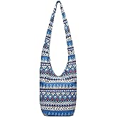 Women Shoulder Handbags Fashion canvas Hippie Crossbody Bags Bohemian Animal Prints Hobo Bags