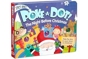 Melissa & Doug Children's Book - Poke-a-Dot:The Night Before Christmas (Board Book with Buttons to Pop) Pop It Book for Ages 